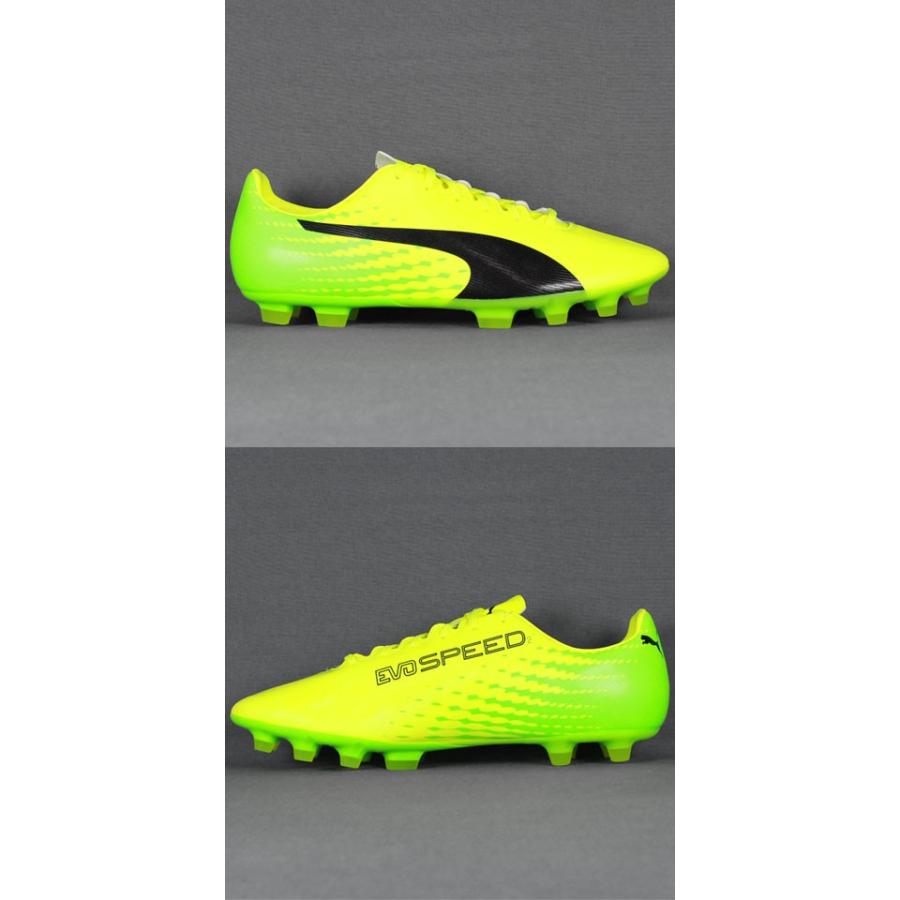 PUMA エヴォスピード 17.2 HG セーフティイエロー×ブラック