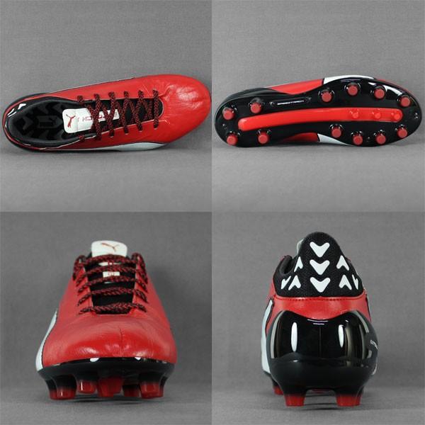 PUMA（プーマ） エヴォタッチ J 1 HG ハイリスクレッド×プーマホワイト