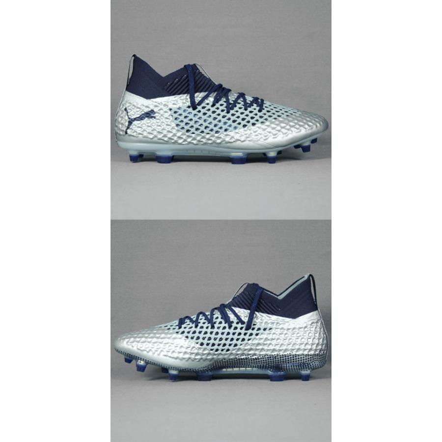 PUMA フューチャー 2.1 NETFIT FG/AG プーマシルバー×ピーコート