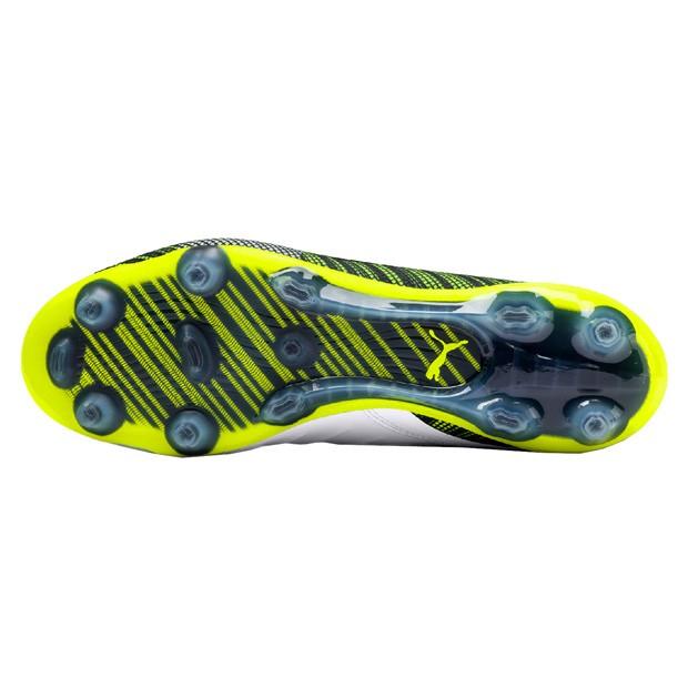 PUMA プーマ ワン 5.1 FG/AG プーマホワイト×イエローアラート