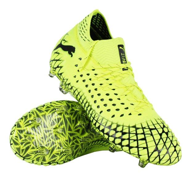 PUMA - プーマ K) フューチャー 4.1 NETFIT FG/A イエローアラート PUMA フューチャー 4.1 NETFIT FG/AG イエローアラート 【PUMA