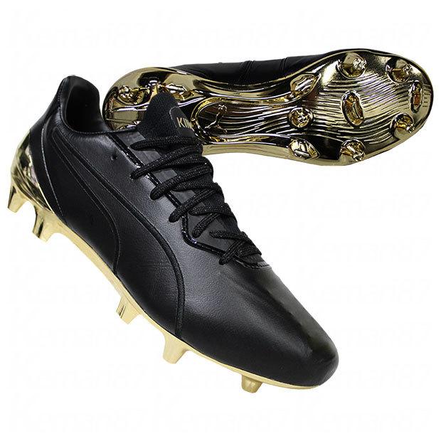 新作モデル プーマキング プラチナム Fg Ag ブラック ゴールド Puma プーマ サッカースパイク 05 値引 Zoetalentsolutions Com