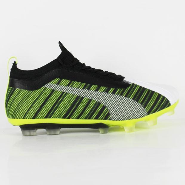 PUMA プーマ ワン 5.1 HG プーマホワイト×イエローアラート