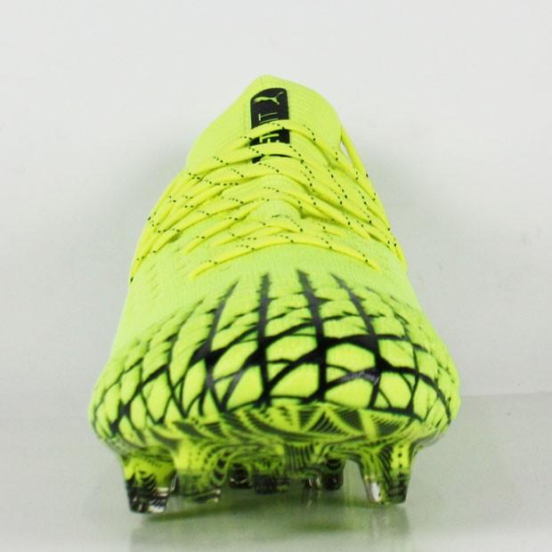 Puma サッカーシューズ 蛍光イエロー PUMA（プーマ） フューチャー 4.1 NETFIT LOW FG/AG イエローアラート