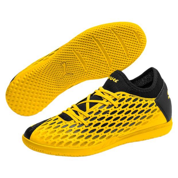 Puma Ultra サッカーシューズ ブラック/イエロー PUMA プーマ ウルトラ 1.2 PRO COURT(ブラック×イエロー) 106347