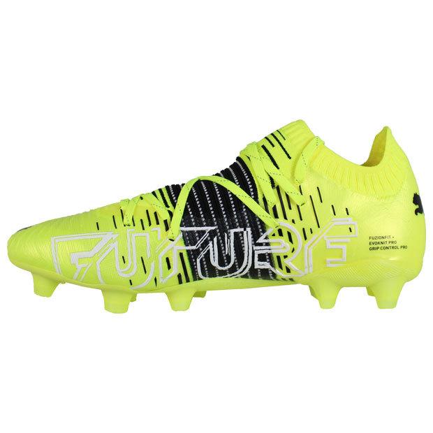 プーマフューチャーZ 1.1 FG / AGレースアップイエロー PUMA フューチャー Z 1.1 FG/AG イエローアラート 【PUMA|プーマ