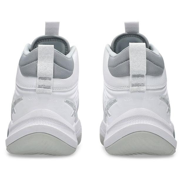 asics バスケットボールシューズ ノヴァサージ3 ホワイト　グレー ASICS（アシックス） ノヴァサージ 3 ホワイト×キャリアグレー 【asics