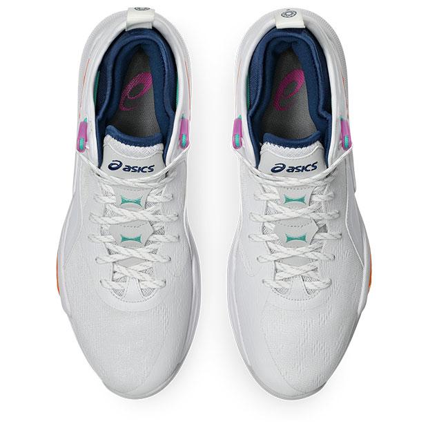 ASICS（アシックス） ノヴァサージ LOW 2 ホワイト×サンピーチ 【asics