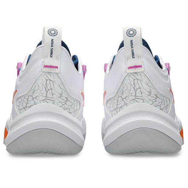 ASICS（アシックス） ノヴァサージ LOW 2 ホワイト×サンピーチ 【asics