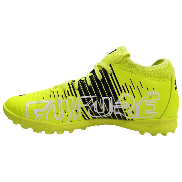 Puma サッカーシューズ ネオンイエロー PUMA プーマ フューチャー Z 4.1 TT V ジュニア(イエロー