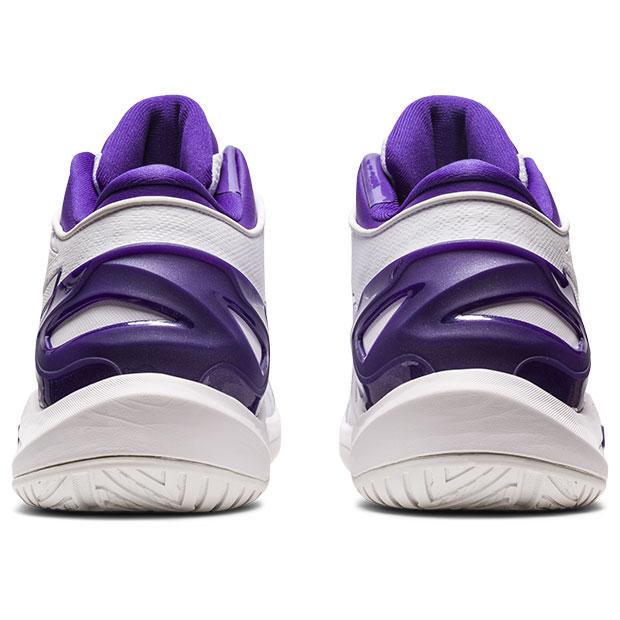 ASICS（アシックス） ゲルバースト 27 ホワイト×ジェントリーパープル