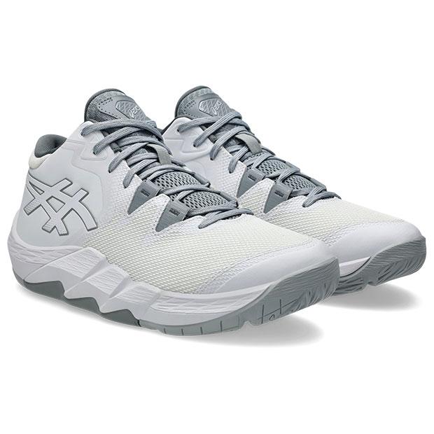 アンプレアルス 2 ワイド　ホワイト×メトロポリス　【asics|アシックス】バスケットボールシューズ1063a069-103 ASICS（アシックス） アンプレアルス 2 ワイド ホワイト×メトロポリス