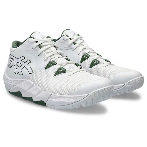 アンプレアルス|2　ホワイト×グレイシャーグレー　【asics|アシックス】バスケットボールシューズ1063a070-100 ASICS（アシックス） アンプレアルス 2 ホワイト×グレイシャーグレー