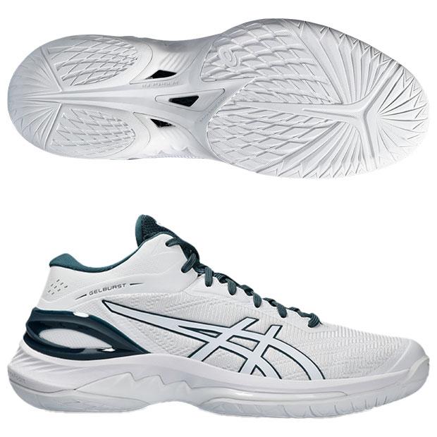 【新品未使用】アシックス ゲルバースト28 ホワイト×マグネティックブルー ASICS（アシックス） ゲルバースト 28 ホワイト×マグネティックブルー