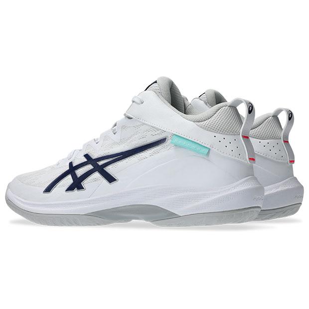 ASICS（アシックス） 爆買!! ゲルフープ V17 ホワイト×ブルーエクス
