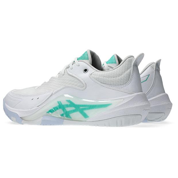 ASICS（アシックス） アンプレアルス LOW 3 ホワイト×オーロラグリーン