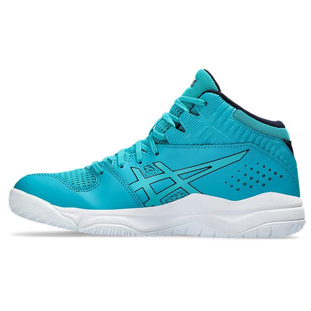 新品　ASICS DUNKSHOT バスケットボールシューズ ライトブルー 新品 ASICS DUNKSHOT バスケットボールシューズ ライトブルー ASICS