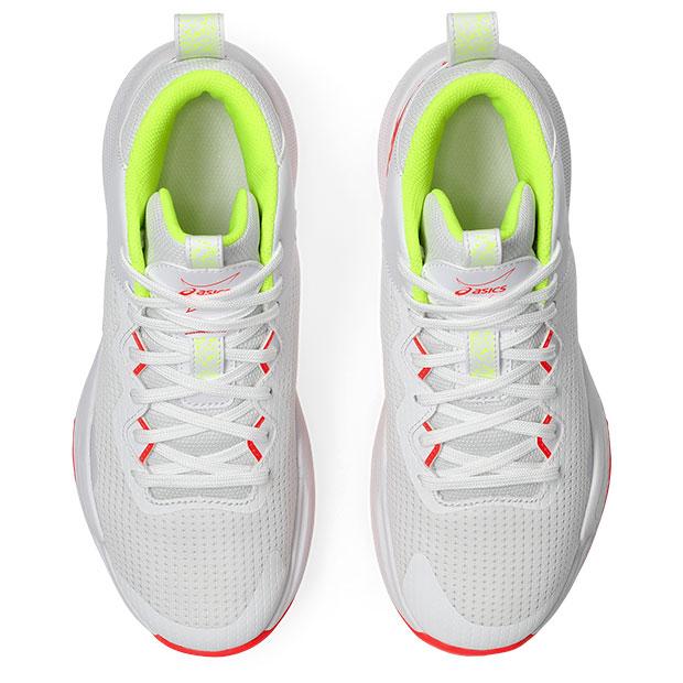 ASICS（アシックス） ジュニア ノヴァサージ 3 GS ホワイト×サンライズ