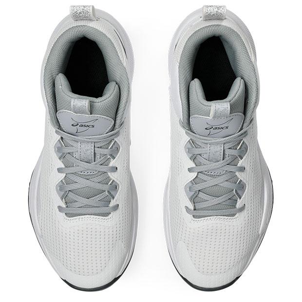ASICS（アシックス） ジュニア ノヴァサージ 3 GS ホワイト×キャリア