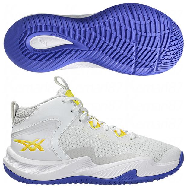 ASICS（アシックス） ジュニア ノヴァサージ 3 GS ホワイト×レモン