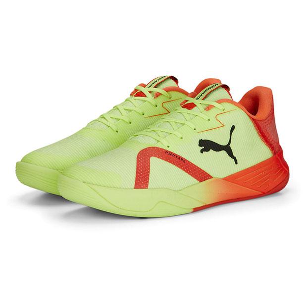 PUMA アクセラレイト ターボ ニトロ 2 ファストイエロー×レッド PUMA アクセラレイト ターボ ニトロ 2 ファストイエロー×レッド