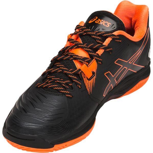 ASICS ブラスト FF ブラック×ショッキングオレンジ 【asics