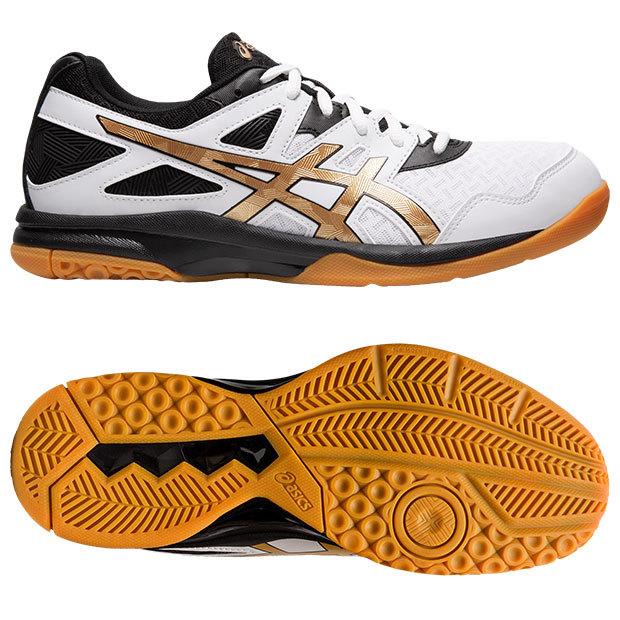 ASICS（アシックス） ゲルタスク 2 ホワイト×ピュアゴールド 【asics