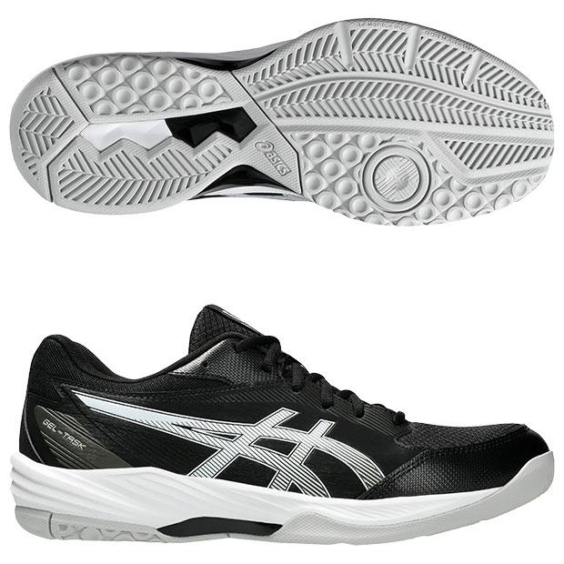 ASICS（アシックス） ゲルタスク 4 ブラック×ホワイト 【asics