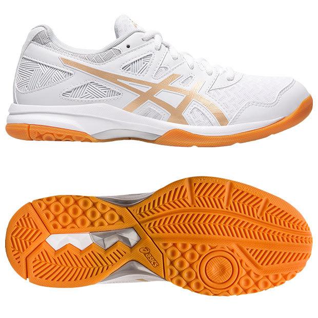 永遠の定番モデル レディース ゲルタスク 2 ホワイト シャンパン ハンドボールシューズ1072a038 103 アシックス Asics