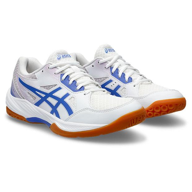 レディース ゲルタスク 3　ホワイト×サファイア　【asics|アシックス】ハンドボールシューズ1072a082-104｜kemari87｜06