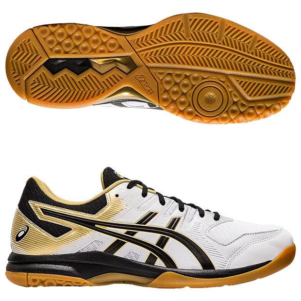 ASICS ゲル ロケット 9 ホワイト×ブラック 【asics|アシックス