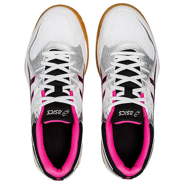 ASICS（アシックス） ゲル ロケット 9 ホワイト×ピンクグロー 【asics