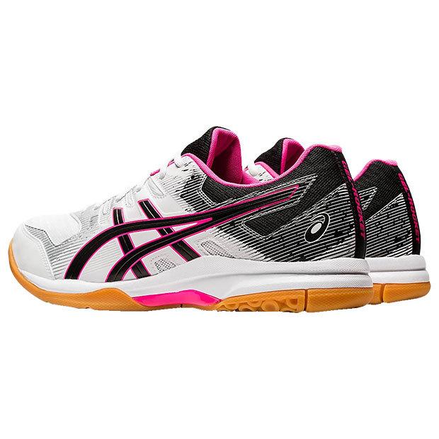 ASICS（アシックス） ゲル ロケット 9 ホワイト×ピンクグロー 【asics