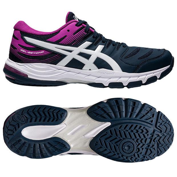 アシックス　バレーボール　ハンドボール　シューズ　ゲルビヨンド ゲル ビヨンド 6 ブラック×クラシックレッド 【asics|アシックス