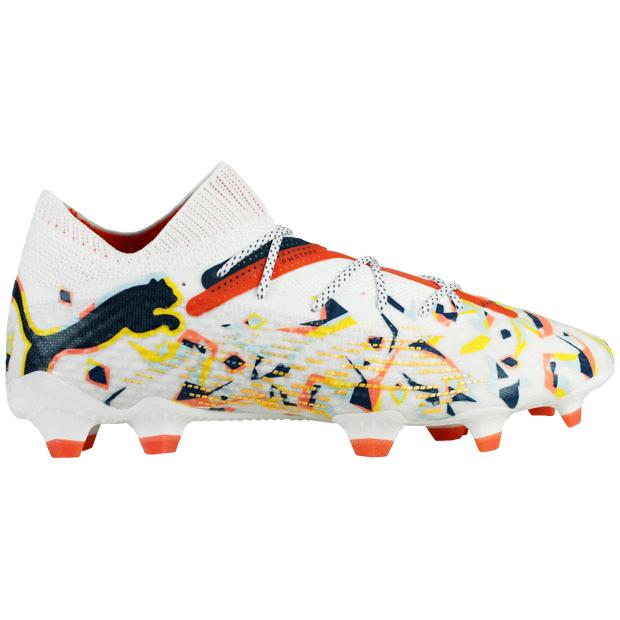 フューチャー 7 アルティメット CREATIVITY FG/AG　プーマホワイト×オーシャントロピック　【PUMA|プーマ】サッカースパイク1078｜kemari87｜02