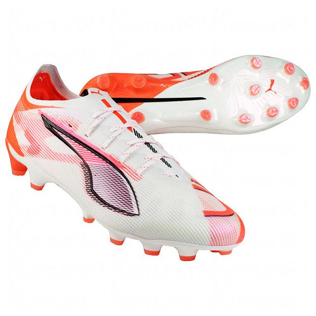ウルトラ|5|アルティメット|HG/AG　プーマホワイト　【PUMA|プーマ】サッカースパイク108341-01 PUMA（プーマ） ウルトラ 5 アルティメット HG/AG プーマホワイト