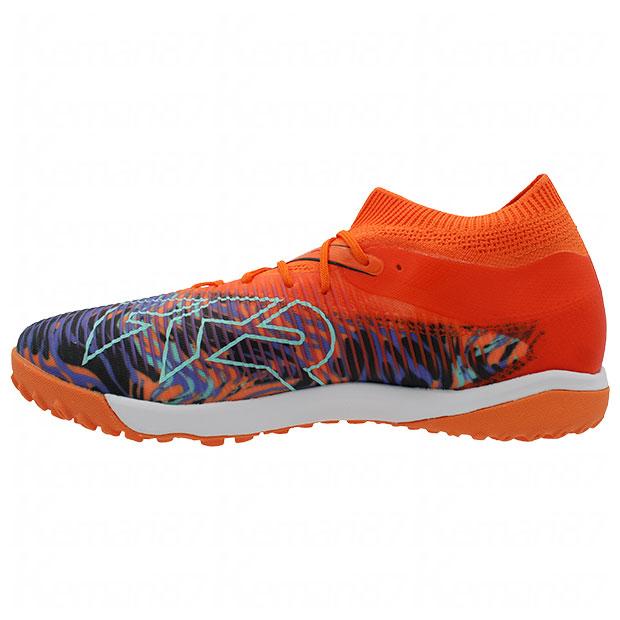 PUMA オレンジ/ブラック フットサルシューズ 28cm 新品 PUMA フューチャー Z 1.3 FG/AG (ロングパイル)(オレンジ