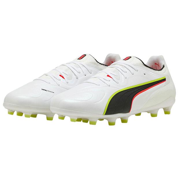 プーマキング 20 アルティメット FG/AG　プーマホワイト　【PUMA|プーマ】サッカースパイク108457-01 PUMA（プーマ） プーマキング 20 アルティメット FG/AG プーマホワイト