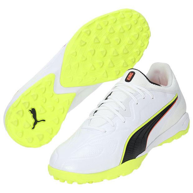 プーマキング 20 プロ CAGE　プーマホワイト　【PUMA|プーマ】サッカーフットサルトレーニングシューズ108463-01 PUMA（プーマ） プーマキング 20 プロ CAGE プーマホワイト 【PUMA