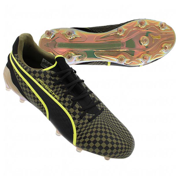 プーマキング アルティメット × PORSCHE FG/AG　オリーブドラブ　【PUMA|プーマ】サッカースパイク108484-01 PUMA（プーマ） プーマキング アルティメット × PORSCHE FG/AG