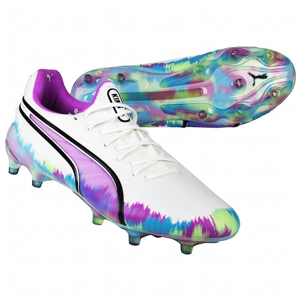 レディース プーマキング アルティメット BRILLIANCE FG/AG WNS　プーマホワイト　【PUMA|プーマ】サッカースパイク108825-01 PUMA（プーマ） レディース プーマキング アルティメット BRILLIANCE