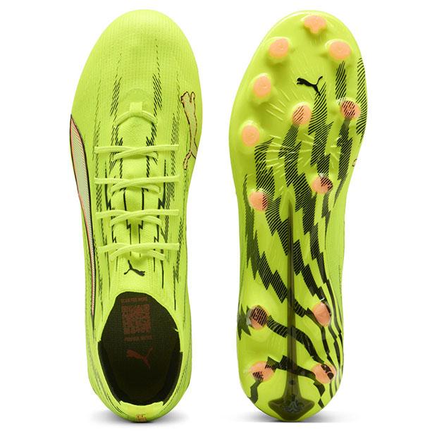 ウルトラ 6 アルティメット HG/AG　イエローアラート　【PUMA|プーマ】サッカースパイク108998-01 PUMA（プーマ） ウルトラ 6 アルティメット HG/AG イエローアラート