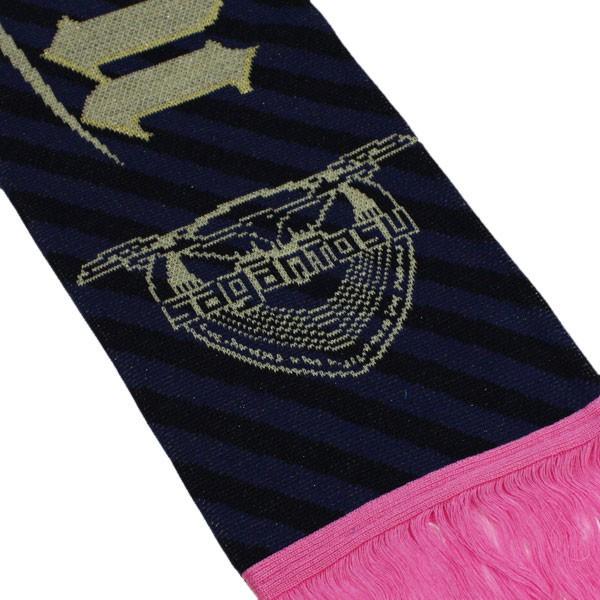 マフラー　SCHEISS STUTTGART サッカーマフラー　ニットマフラー サガン鳥栖 ニットマフラー ラメ 【FLAGS TOWN|フラッグスタウン