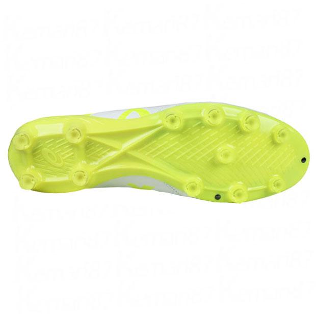 ASICS DSライト X-FLY 5 ホワイト×セーフティイエロー 【asics