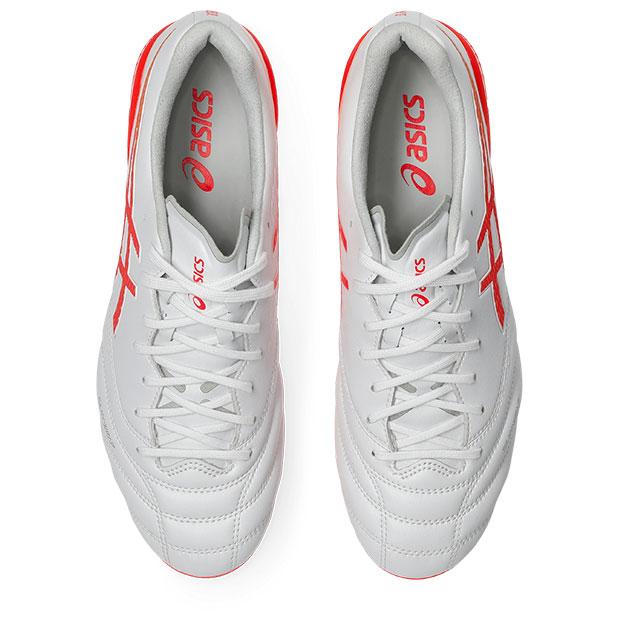 ASICS DSライト X-FLY 6 ホワイト×フラッシュレッド 【asics