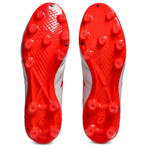 ASICS（アシックス） DSライト X-FLY 6 ホワイト×フラッシュレッド
