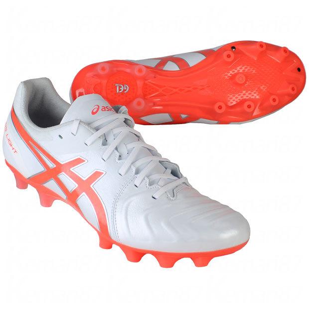 DSライト ホワイト×フラッシュコーラル ASICS（アシックス） DSライト ホワイト×フラッシュコーラル 【asics