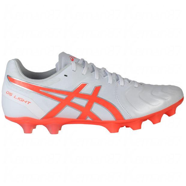 DSライト ホワイト×フラッシュコーラル ASICS DSライト ホワイト×フラッシュコーラル 【asics