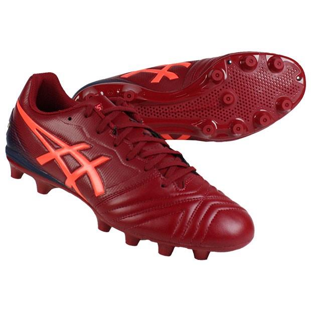  バーガンディ サッカーシューズ・スパイク ASICS（アシックス） ULTREZZA CLUB バーガンディ×フラッシュコーラル