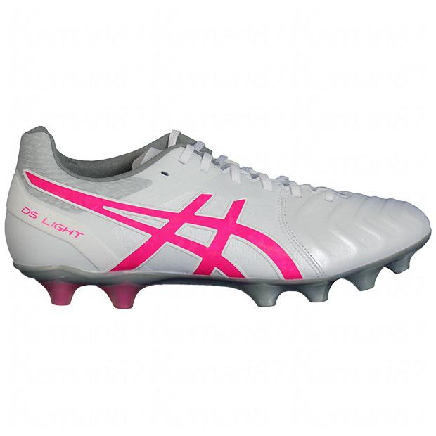 ASICS DSライト ワイドモデル ホワイト×ピンクグロー 【asics